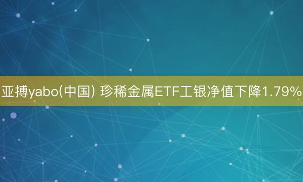 亚搏yabo(中国) 珍稀金属ETF工银净值下降1.79%