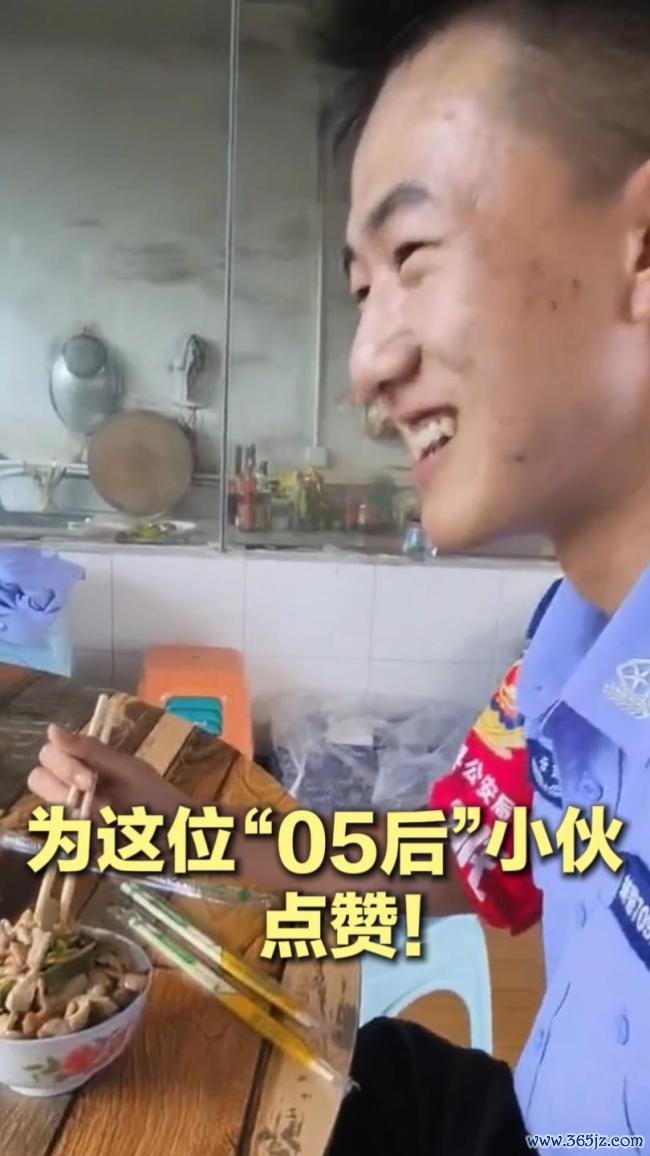 05后辅警救东说念主受伤战友暖心加肉